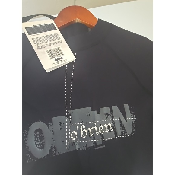 O'Brien Shorty Wetsuit Men's XXL Black Neoprene Short Sleeve Surf Diving Swim - Picture 12 of 14